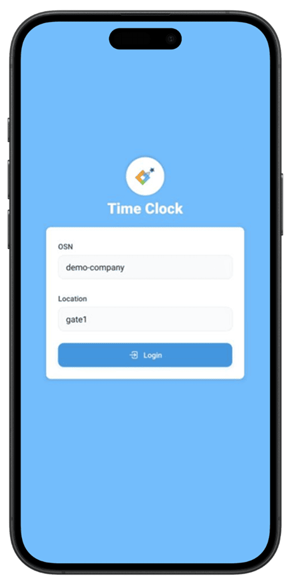 Time Clock Mobile App